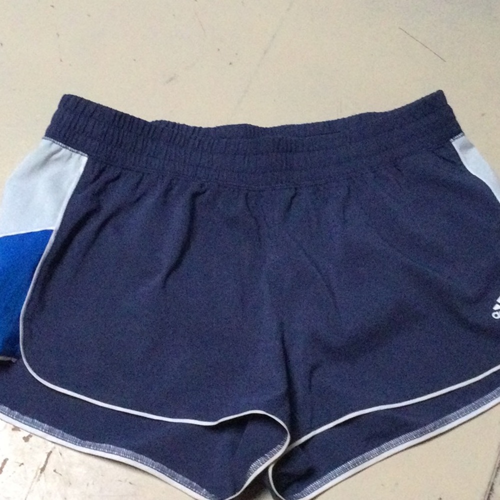 Navy Blue Athletic Shorts Adidas S